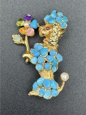 Vintage signed SWOBODA brooch